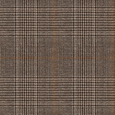 Napolean Porter Prince Of Wales Brown Wool Suit