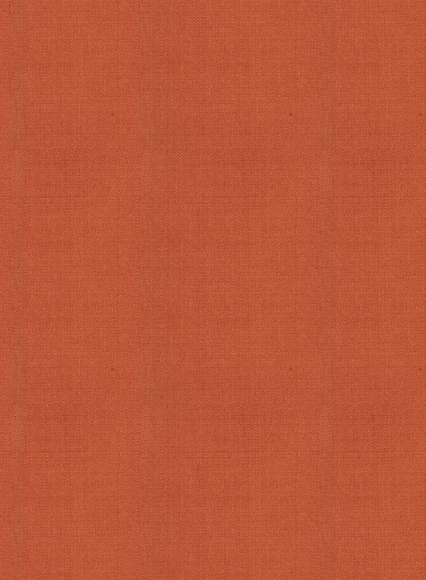 Napolean Runway Orange Wool Double Breasted Suit