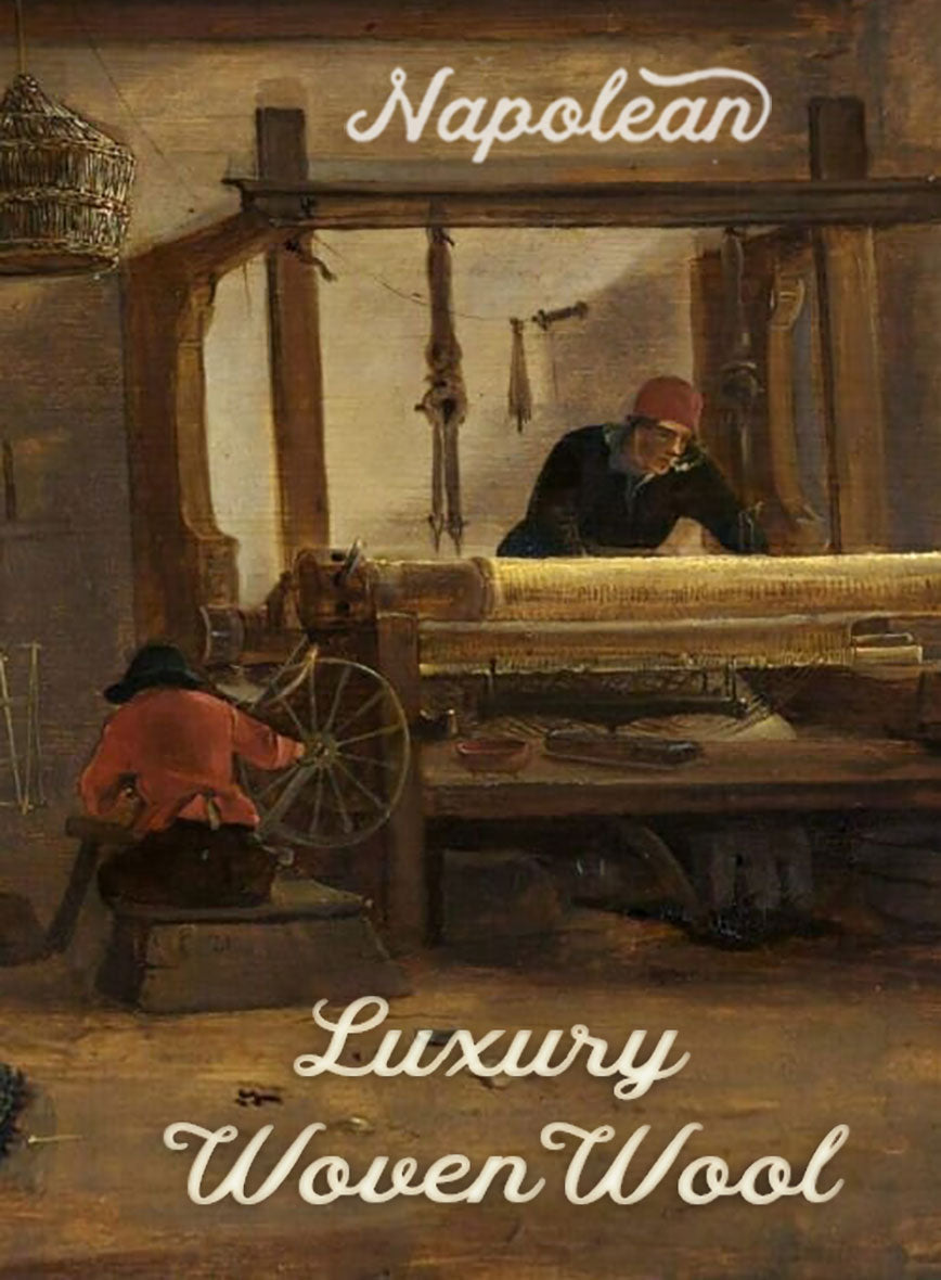 Napolean Artici Windowpane Charcoal Wool Suit