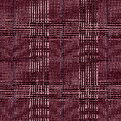 Napolean Xina Tartan Maroon Wool Pants