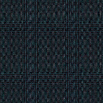 Napolean Xina Tartan Teal Blue Wool Jacket