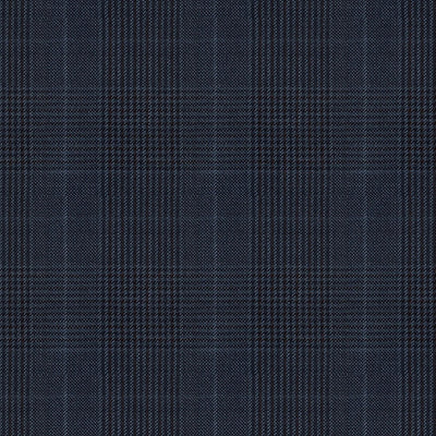 Napolean Canzo Glen Dark Blue Wool Jacket