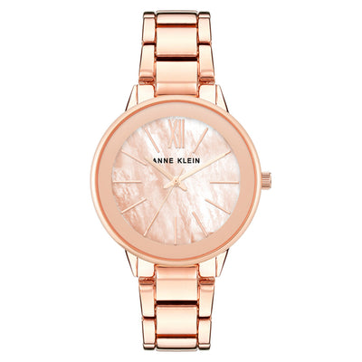 Anne Klein Analog Pink Dial Women 43mm