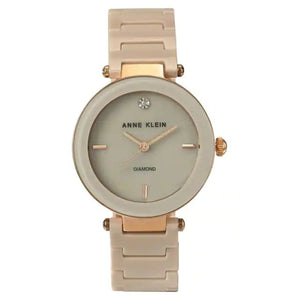 Anne Klein Ceramics White Dial Women 32mm