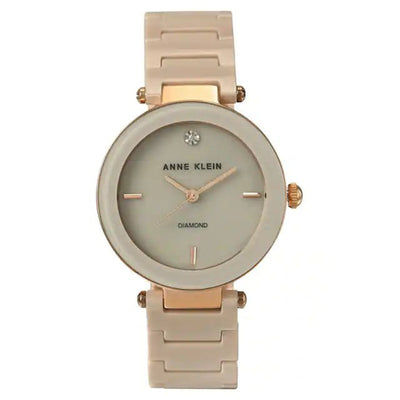 Anne Klein Ceramics White Dial Women 32mm