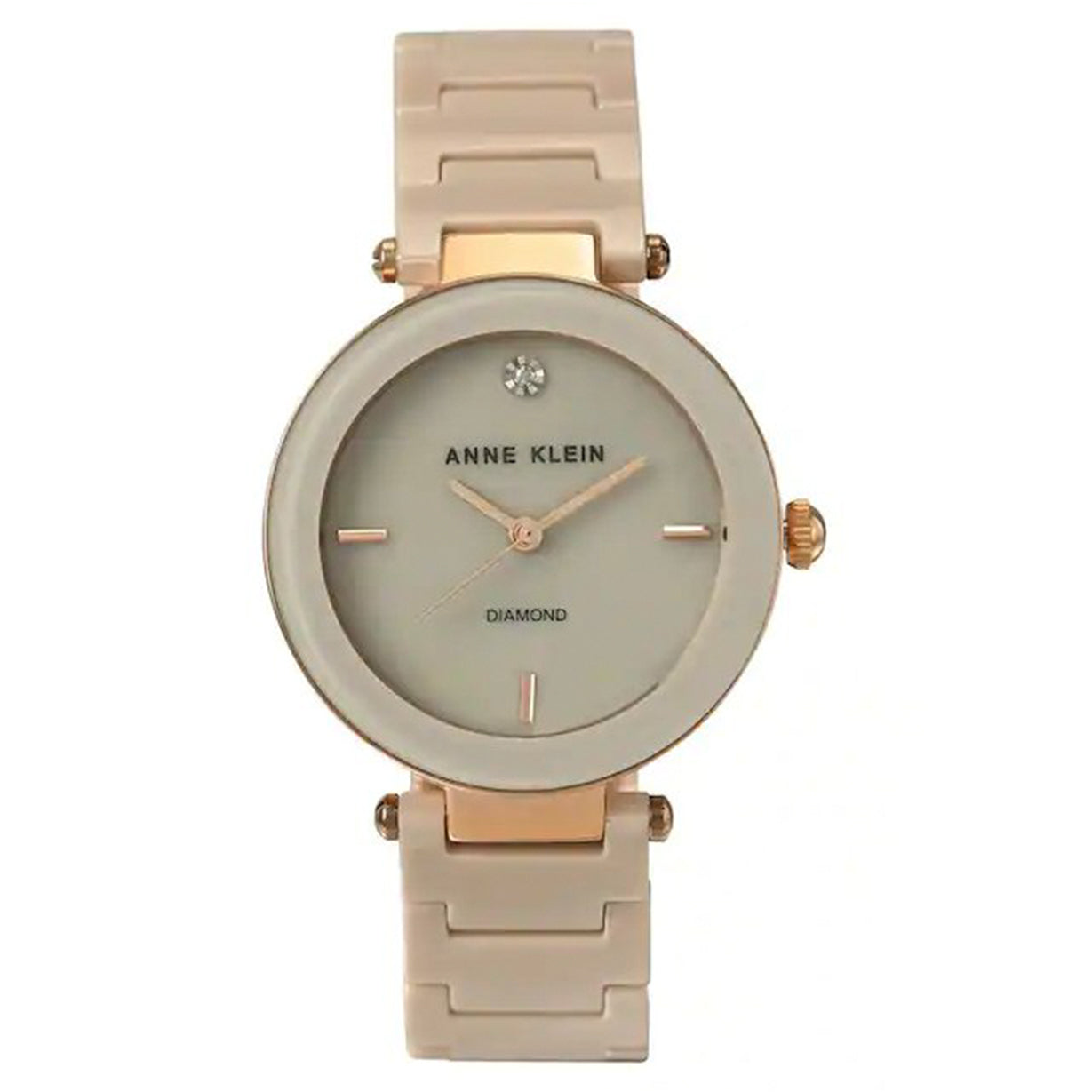 Anne Klein Ceramics White Dial Women 32mm