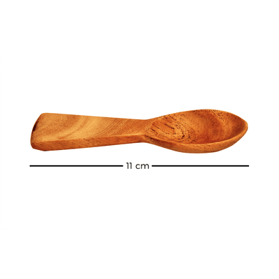 Neem Wood Condiments Spoon - Set of 12