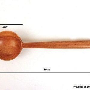 100% Natural Neem Wood Cooking & Serving Spoons/Spatula/Ladles, Set of 7, Toxin-free, Anti-microbial