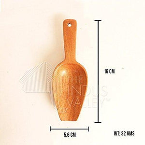 Neem Wood Scoop Spoon (Flour Spoon | Grain Measuring spoon)