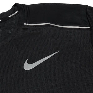 Nike Dri-FIT 1.0 Black Miler Running T Shirt