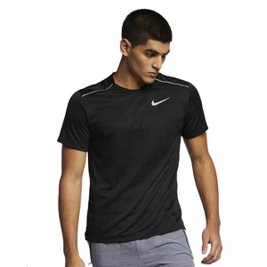 Nike Dri-FIT 1.0 Black Miler Running T Shirt