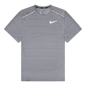 Nike Dri-FIT 1.0 Grey Miler Running T Shirt