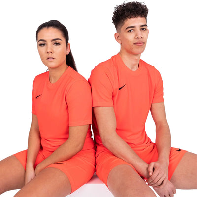 Nike Dri-FIT Park III Bright Crimson Black T Shirt & Shorts