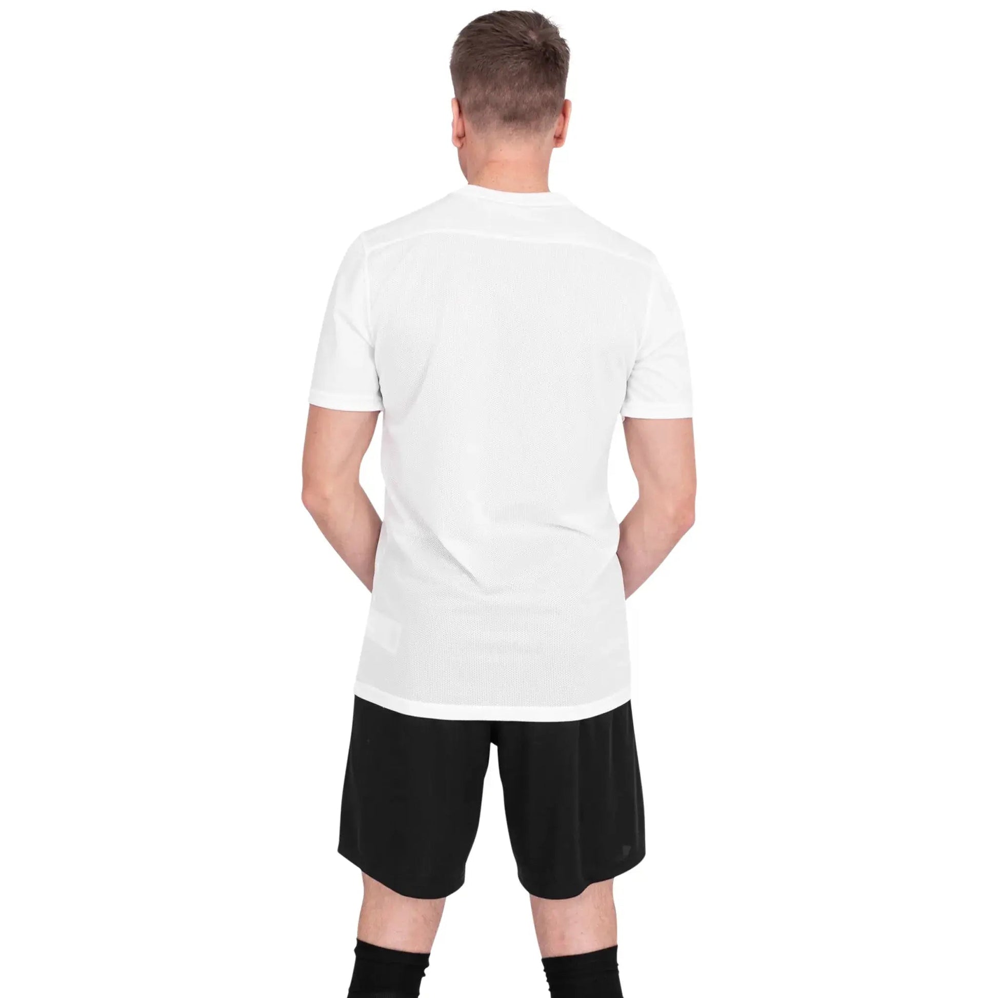 Nike Dri-FIT Park III White Black T Shirt & Shorts