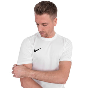 Nike Dri-FIT Park III White Black T Shirt & Shorts