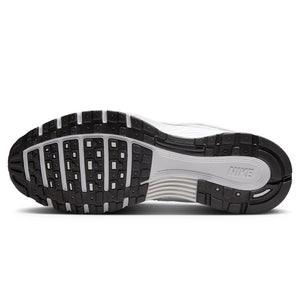 Nike P-6000 White Metallic Silver Black