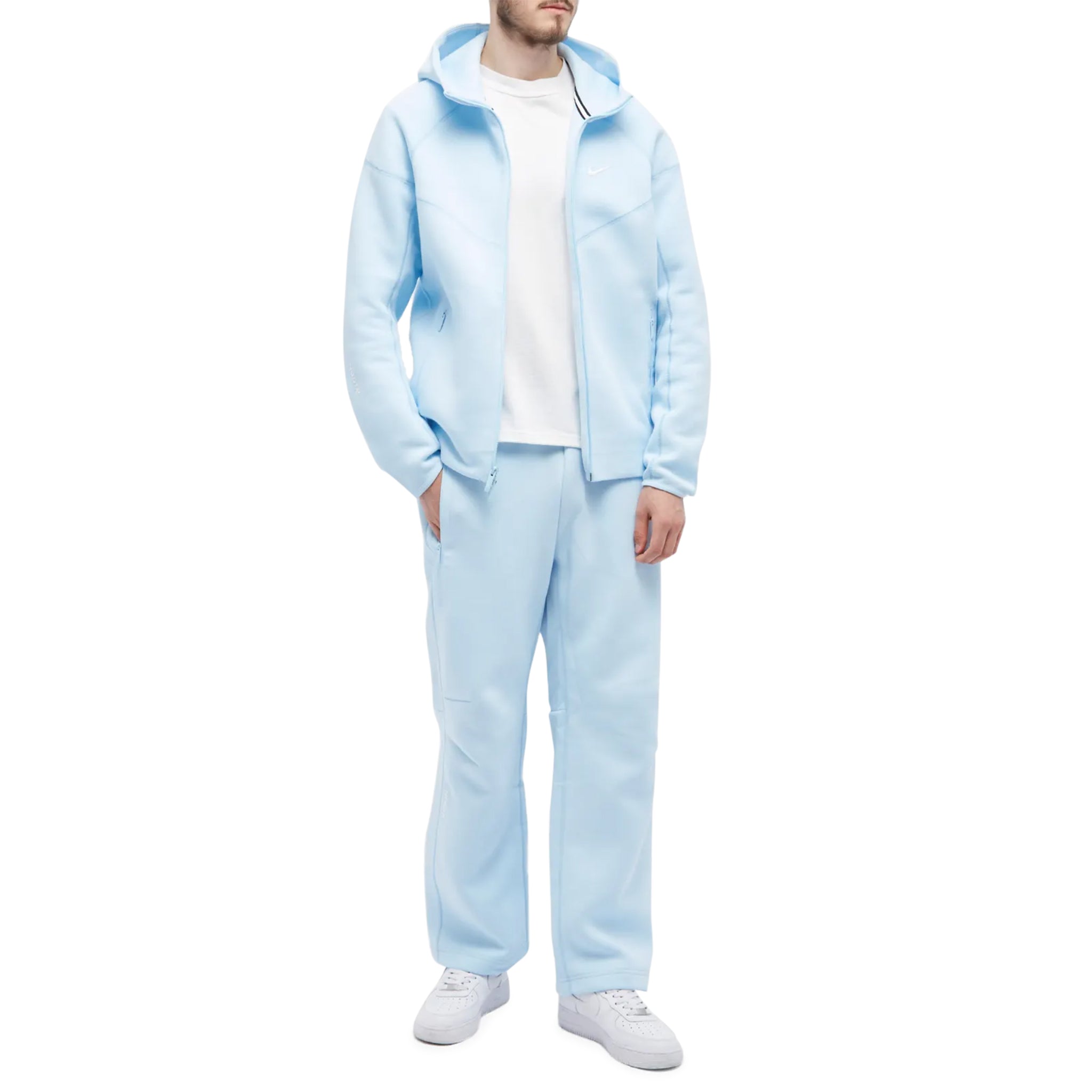 す*よ様 NOCTA 水色 セットアップ Sサイズ nike-x-nocta-tech-fleece-blue-