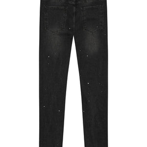 MAGIRI Ripped Slim Black Jeans