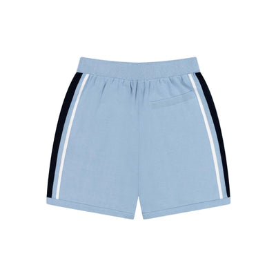 Alma De Ace Notu Knitted Blue Shorts