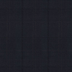Napolean Artici Windowpane Blue Wool Jacket