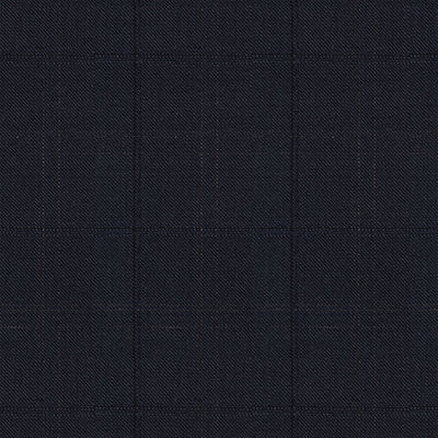 Napolean Artici Windowpane Blue Wool Jacket