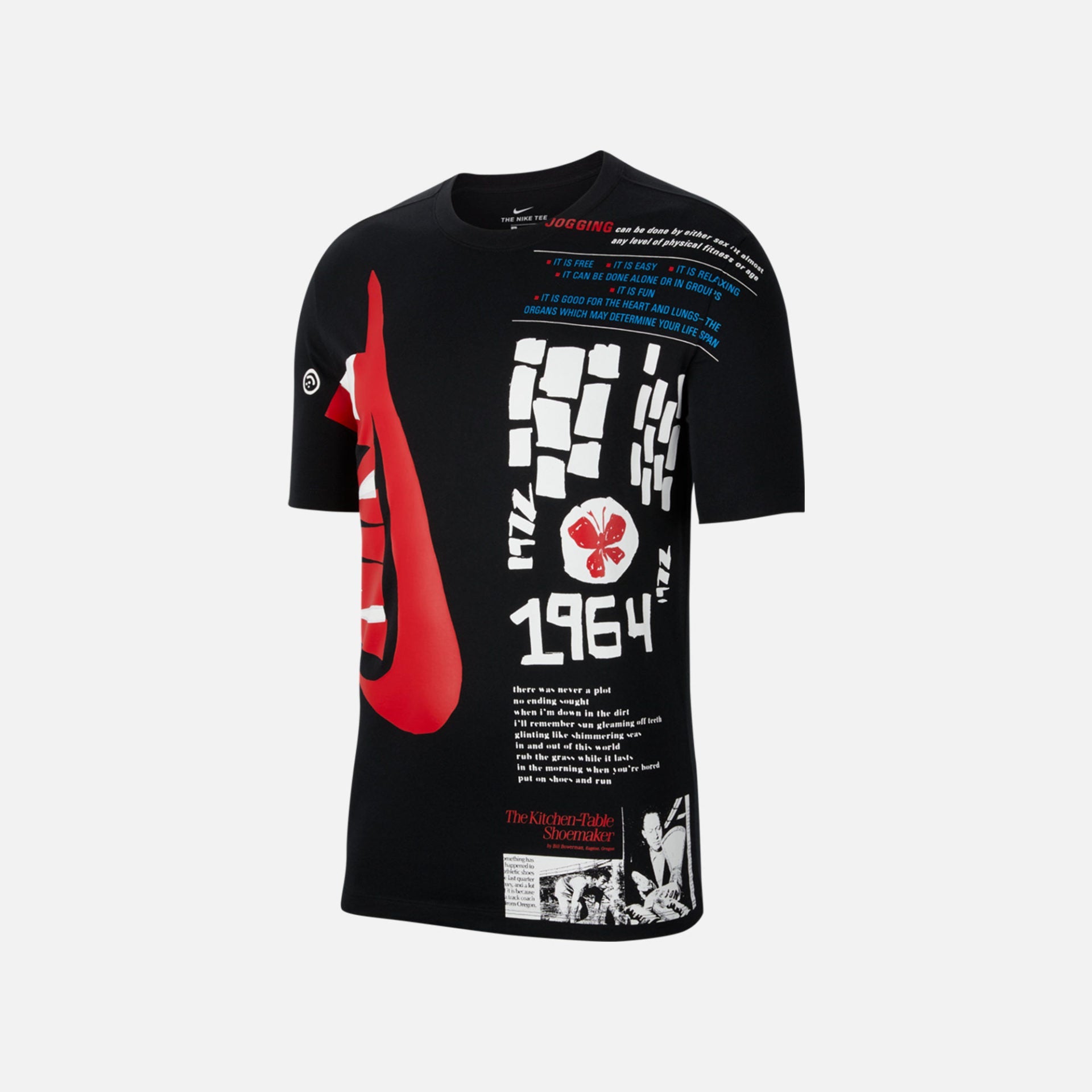 Nike | NSW BLACK PRINTED TSHIRT