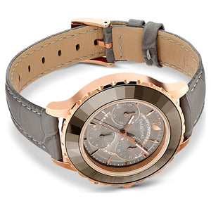 Swarovski Octea Lux Chrono Grey Dial Women 39.5mm