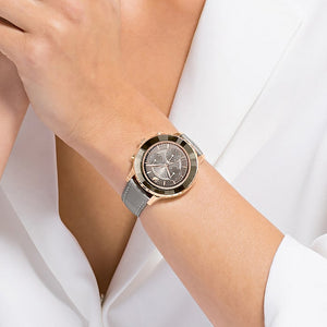 Swarovski Octea Lux Chrono Grey Dial Women 39.5mm