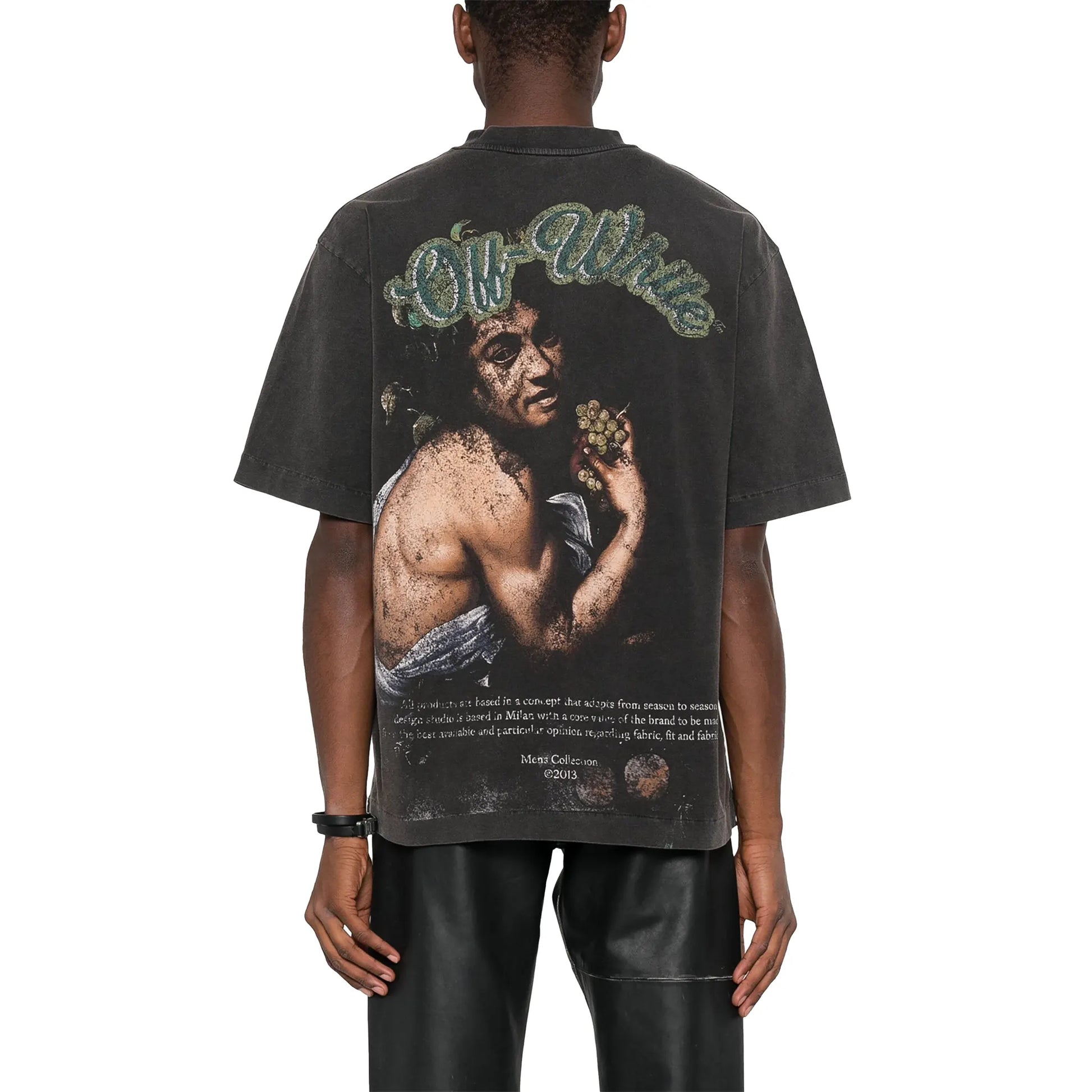 Off-White Bacchus Skate Black T Shirt