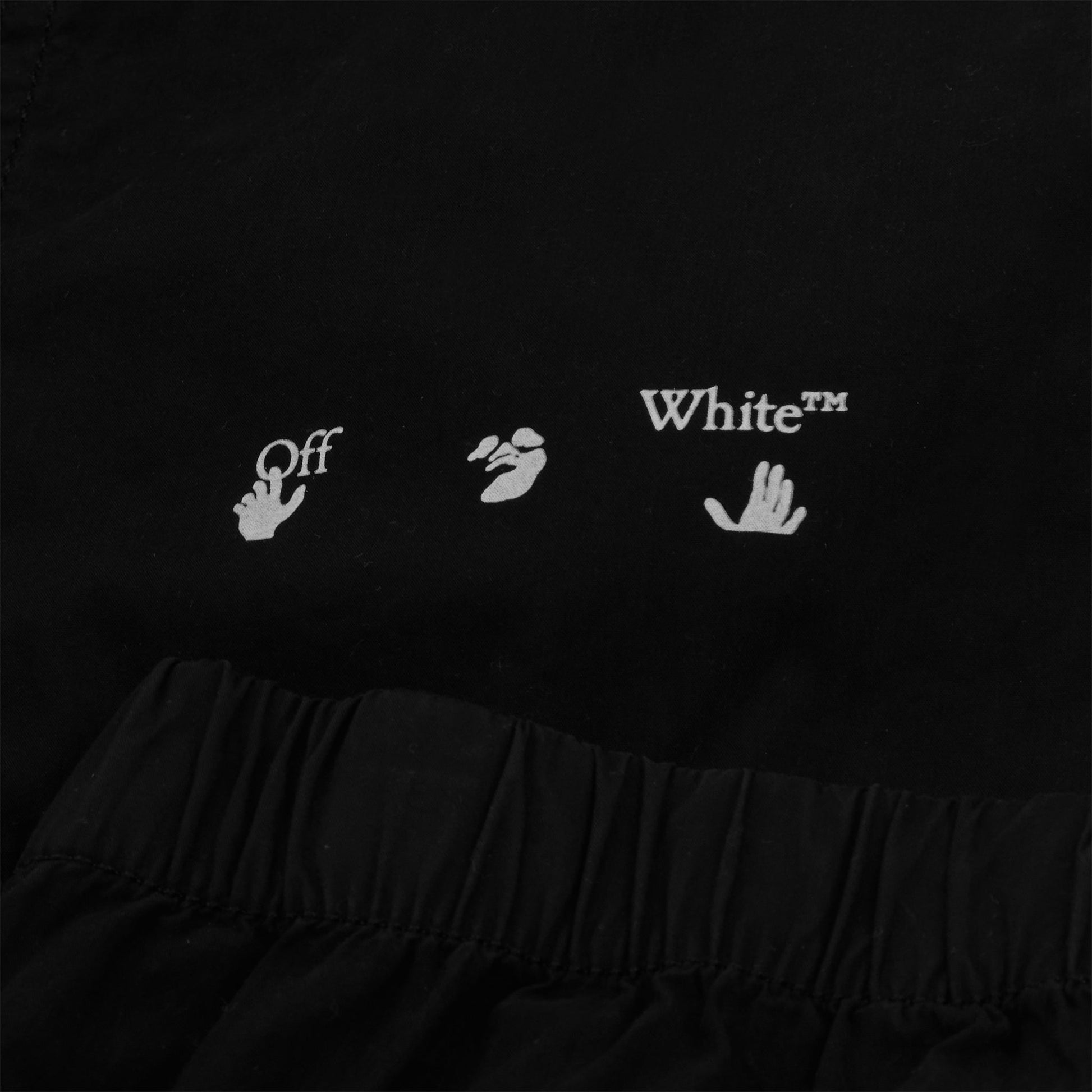 Off-White Hands Off Black Cargo Pants