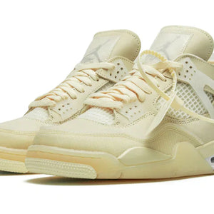 Air Jordan 4 X Off-White 'Sail' (W)
