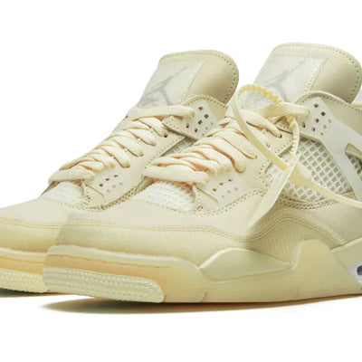 Air Jordan 4 X Off-White 'Sail' (W)