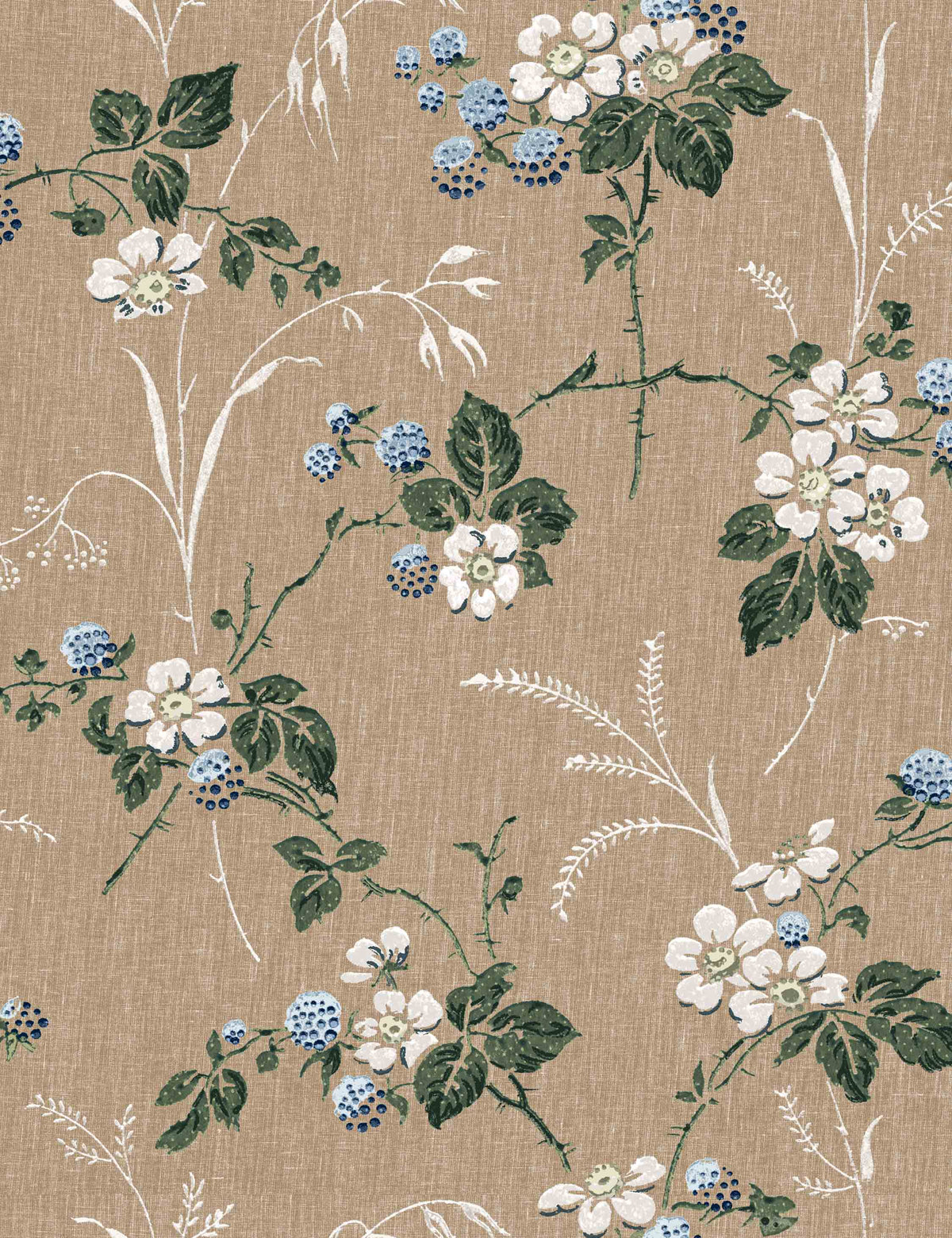 Heaton Linen Fabric by Nathan Turner