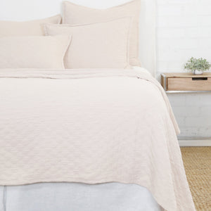 Ojai Cotton Matelassé Sham by Pom Pom at Home
