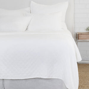 Ojai Cotton Matelassé Sham by Pom Pom at Home
