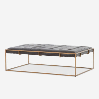 Olwina Leather Coffee Table