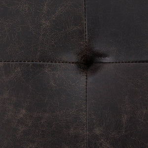 Olwina Square Leather Coffee Table