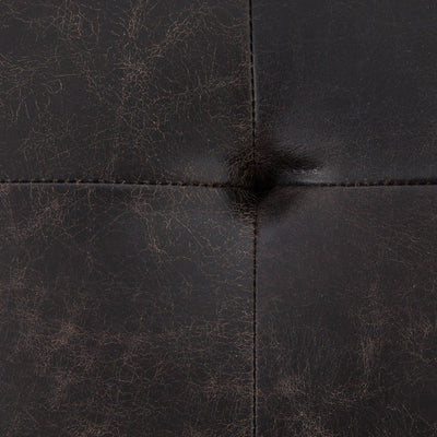 Olwina Square Leather Coffee Table