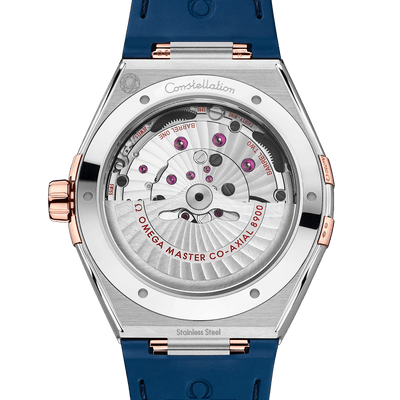 Omega Constellation Co Axial Master Chronometer Blue Dial Men 41MM
