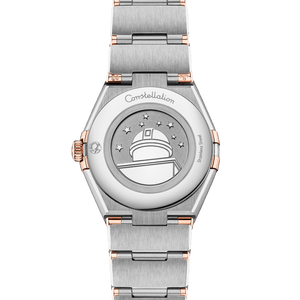 Omega Constellation Quartz Diamonds White Dial Women 28MM