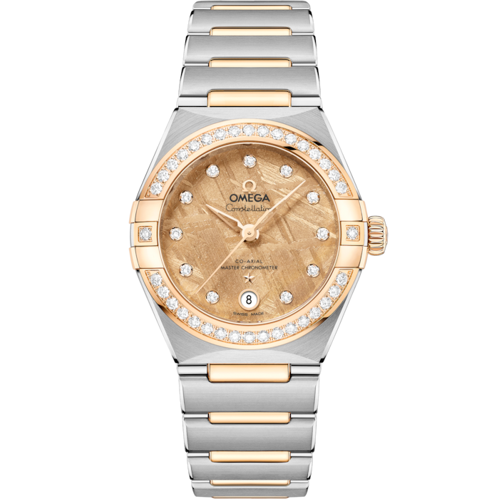 Omega Constellation Yellow Dial Women 28mm