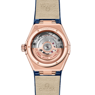 Omega Constellation Co Axial Master Chronometer Diamondsblue Dial Women 29MM
