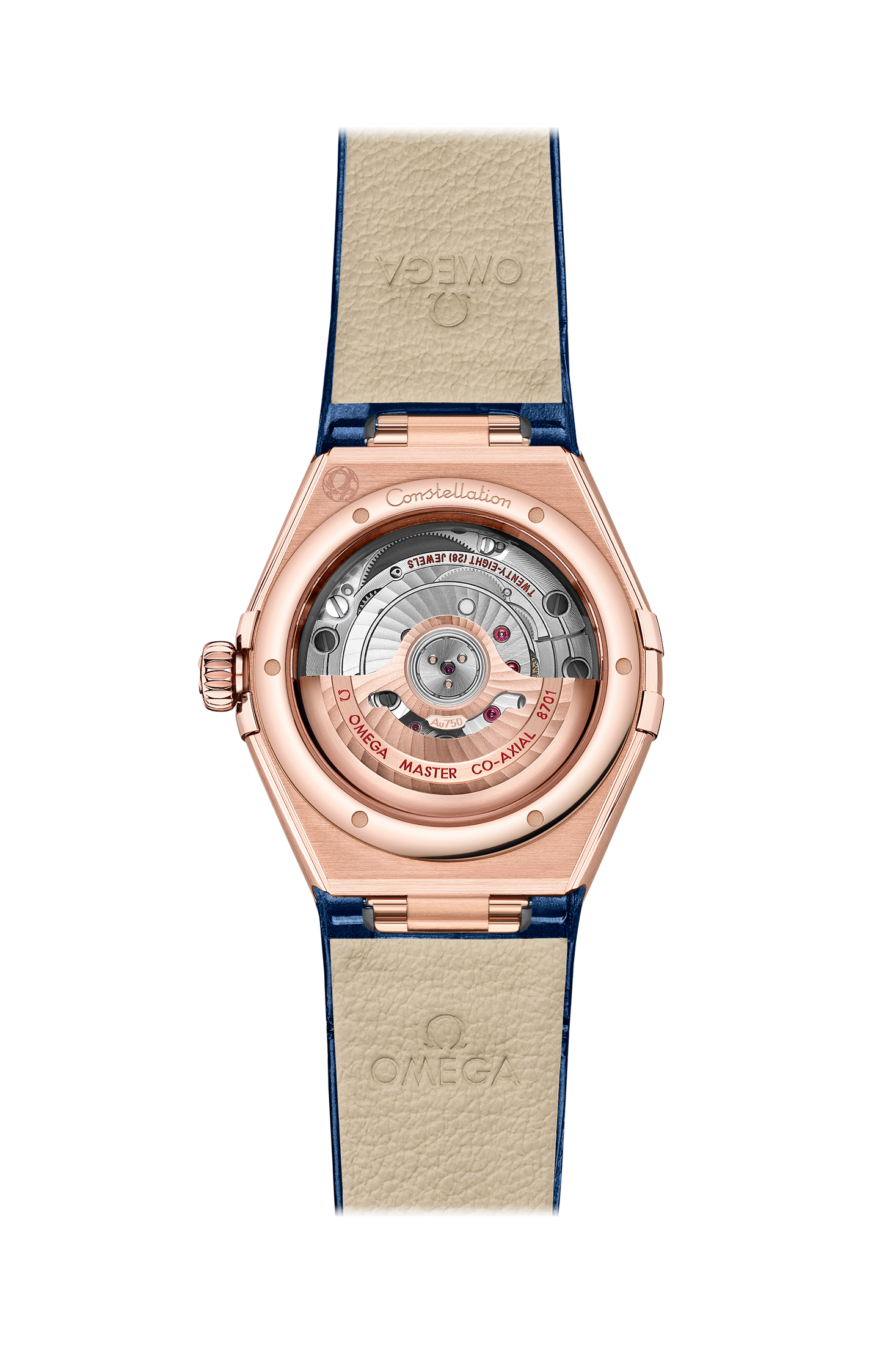 Omega Constellation Co Axial Master Chronometer Diamondsblue Dial Women 29MM