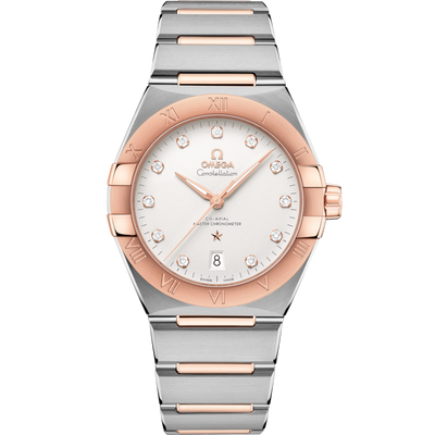 Omega Constellation Co‑Axial Master Silver Dial Women 39MM