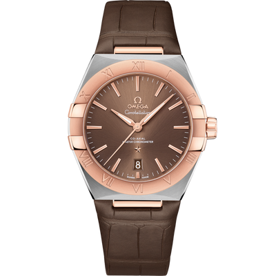 Omega Constellation Co‑Axial Master Chronometerbrown Dial Men 39MM