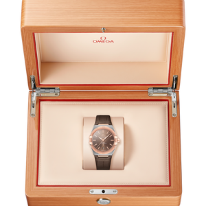 Omega Constellation Co‑Axial Master Chronometerbrown Dial Men 39MM