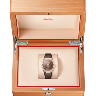 Omega Constellation Co‑Axial Master Chronometerbrown Dial Men 39MM