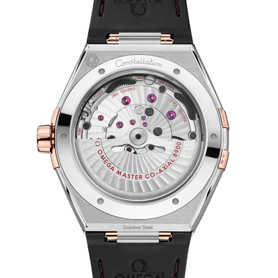Omega Constellation Co‑Axial Master Red Dial Women 41MM