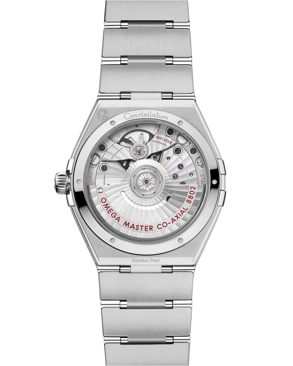 Omega Constellationladies Silver Dial Women 34MM