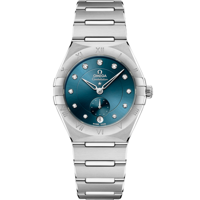 Omega Constellationladies Blue Dial Women 34MM